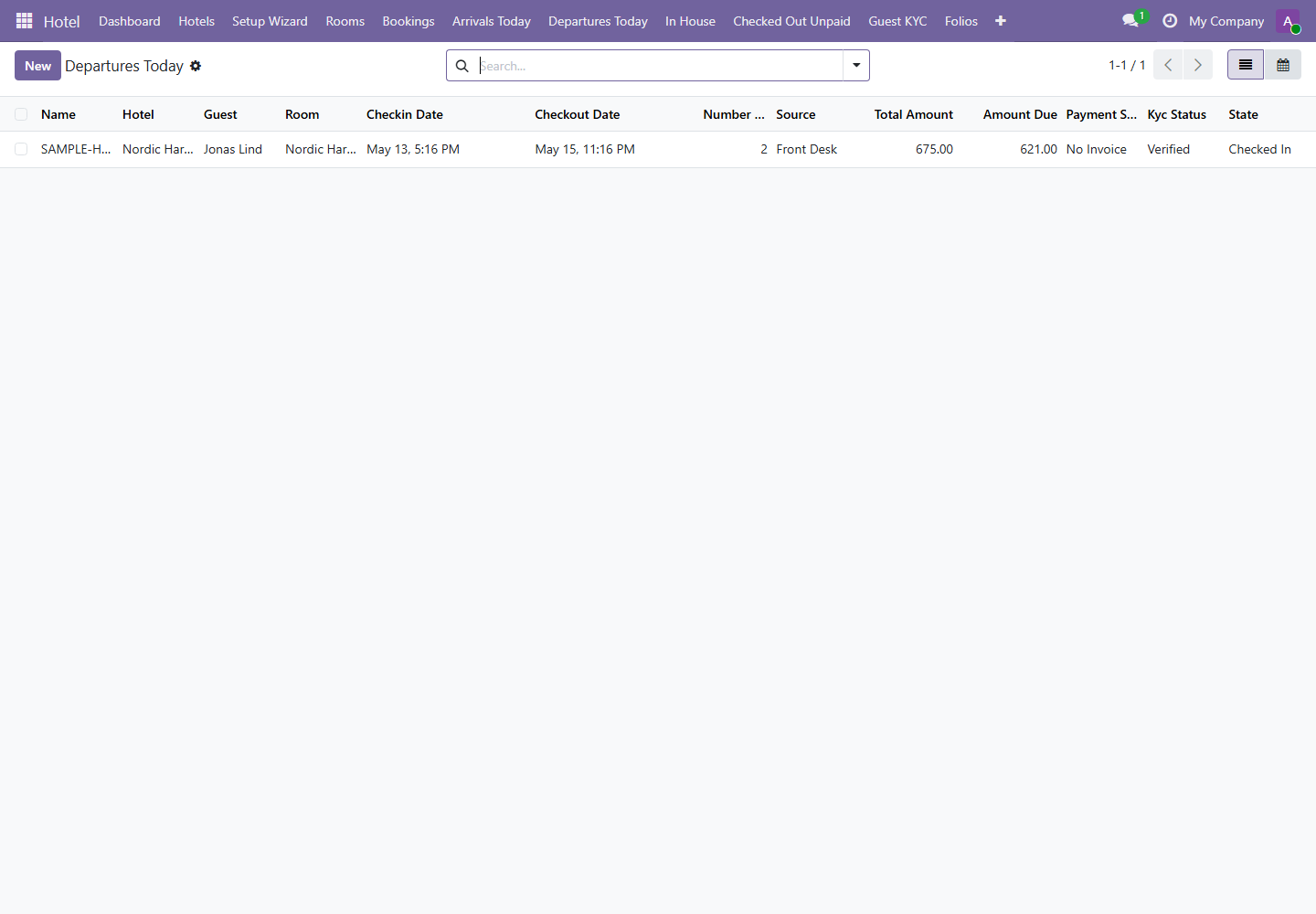 Departures Today screenshot