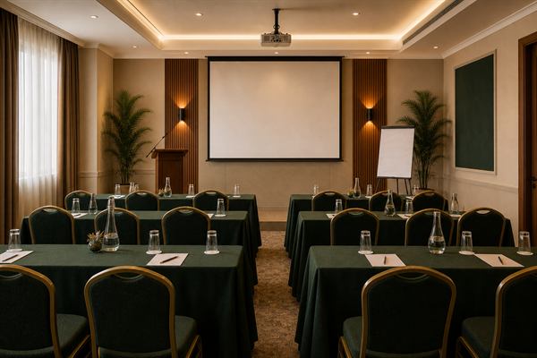 Conference service setup at Al Jazeera Hotel Galkayo